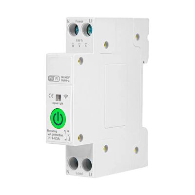 Smart merač spotreby na DIN lištu 72-097 WiFi Tuya