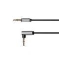 Kábel Jack 3,5mm konektor/Jack 3,5mm konektor 1m KRUGER & MATZ KM1242 Basic spirálový