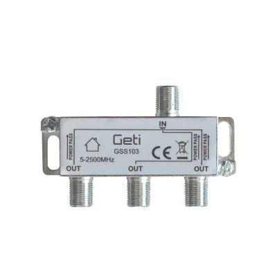 Anténny rozbočovač GETI GSS103 3 výstupy