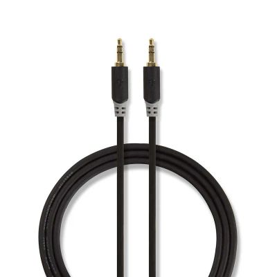 Kábel Jack 3,5mm konektor/Jack 3,5mm konektor 1m NEDIS CABW22000AT10
