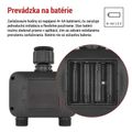 Časovač zavlažovania GoSmart, Bluetooth 5.0, 2 výstupy