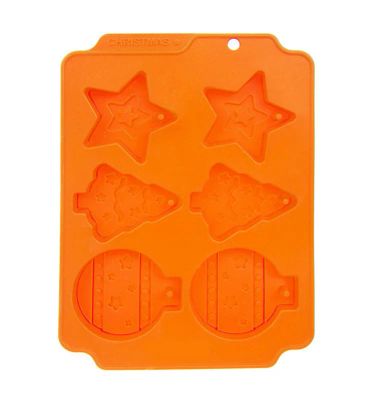 Forma na pečenie vianočných cukroviniek ORION 23x17x1,5 cm Orange