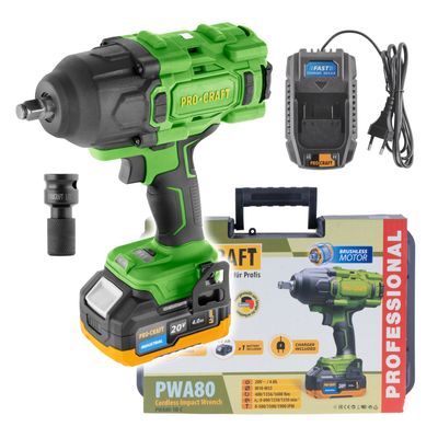 Rázový uťahovák AKU PROCRAFT PWA80 1b