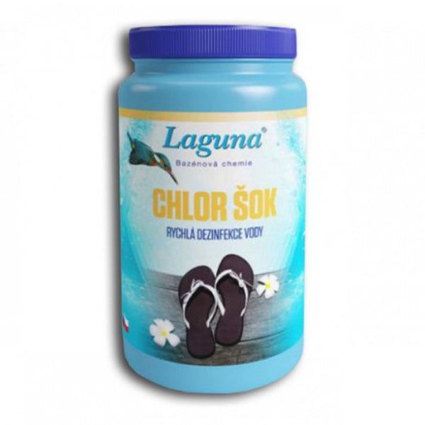 Prípravok pre chlórovú dezinfekciu bazénovej vody LAGUNA Chlor Šok 1kg