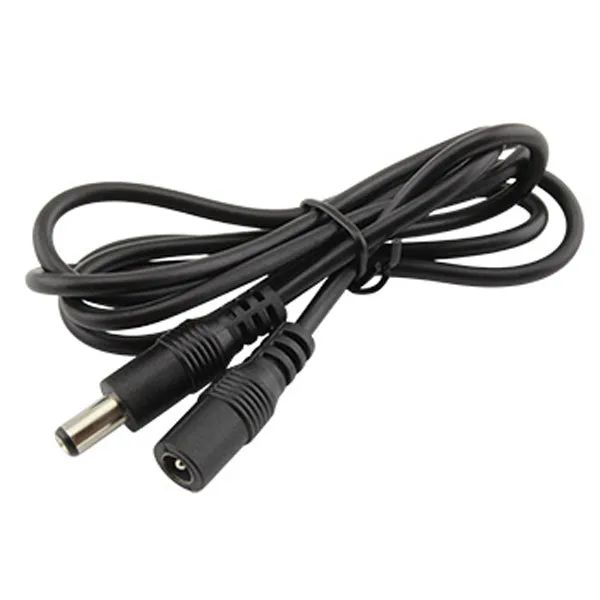 Kábel pre LED pásik predlžovací s konektormi DC 5,5 x 2,1mm, vidlica + zásuvka, 100cm