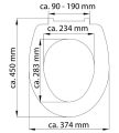 Schütte ROUND DIPS | Duroplast HG, Soft Close