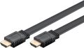 Kábel GOOBAY 77135 HDMI Flat High Speed s Ethernetem 8K 2m
