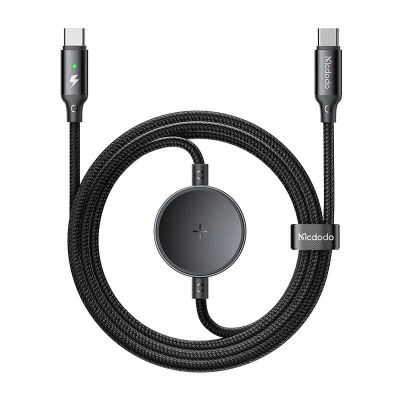 Kábel MCDODO CA-4170 USB-C 1,5m Black + nabíjačka na Samsung Watch