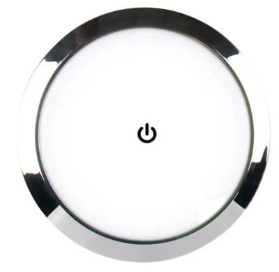 LED podhľadové svetlo do karavanu s dotykovým vypínačom 12-24V - 7,3cm
