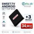 Sweet TV Box INEXT TV5 Ultra + 3 mesiace SWEET.TV ZDARMA