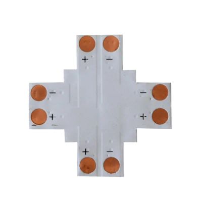 Spojka spájkovacia pre LED pásik X - 10mm