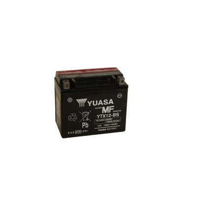 Batéria motocyklová 12V/10Ah YUASA YTX12-BS