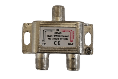 Satelitný kombinátor 80267G Emme Esse, 1xSAT IF+1xTV terr., vnútorný