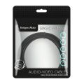 Kábel KRUGER & MATZ KM1239 Basic USB/USB-C 1m Black