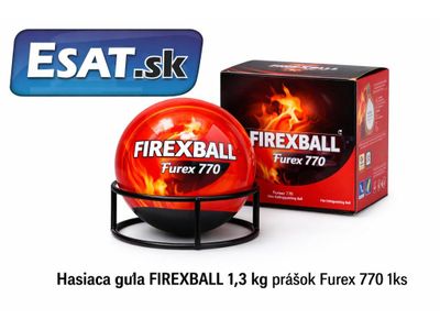 Hasiaca guľa Firexball 1,3 kg – automatický hasiaci systém Furex 770