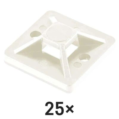 EMOS A2832 20 × 20 mm biela 25 ks