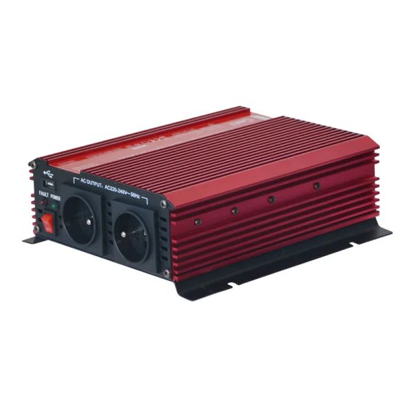 Menič napätia GETI GPI 1012 12V/230V 1000W USB
