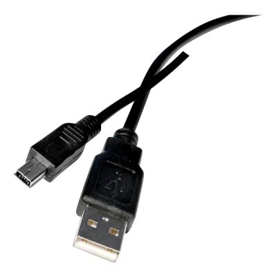 Kábel TIPA USB 2.0 A/Mini USB 1,8 m čierny