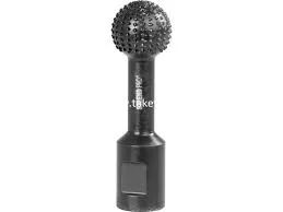 Rašpľa Strend Pro RSP41, na drevo, 30 mm, pre uhlovú brúsku, guľová, čierna