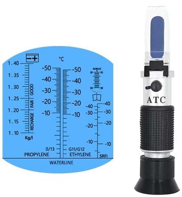 Refraktometer pre auto, tester chladiacej kvapaliny, kyseliny AKU, ADblue