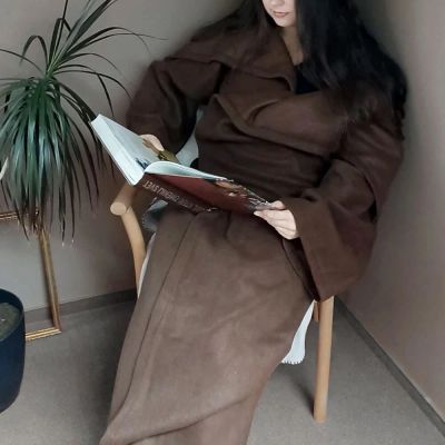 Deka s rukávmi 4L 7179a Brown