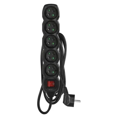 Predlžovací prívod 5 zásuviek 3m EMOS PC1513R