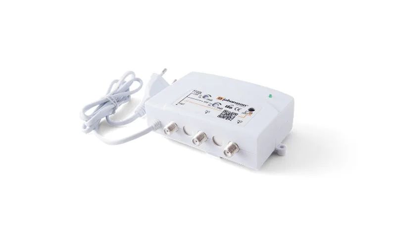Anténny zosilňovač domovný Johansson 7722L2 VHF-UHF, 2x výstup, filter 5G LTE