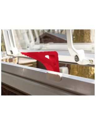 Zarážka do dverí a okien DEBBEX Door Stopper červená 1ks