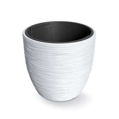 Kvetináč FURU biely 34,9 cm
