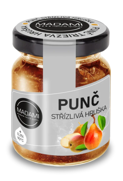 Striedma hruška 60 g: ovocný punč