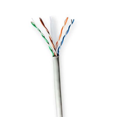 Kábel UTP Cat6e 100m NEDIS CCBG8520GY100S vnútorný