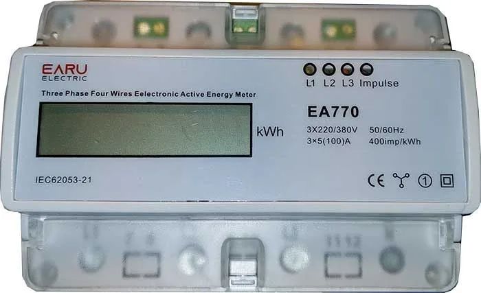 3F merač na DIN lištu EA770