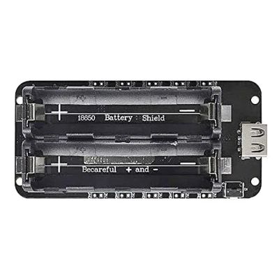 Nabíjačka batérií-powerbanka, modul V8 pre ESP32, ESP8266 pre 2x Li-Ion 18650