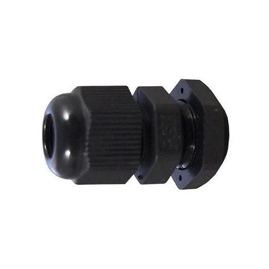 Káblová priechodka PG-7 pre kábel 3-6,5mm čierna