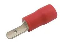 Konektor faston 2.8mm, vodič 0.5-1.5mm červený