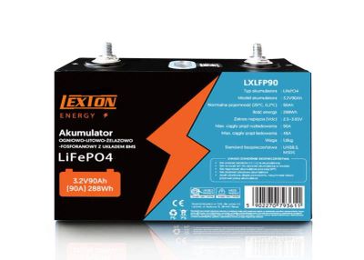 Batéria LiFePO4 LEXTON 3,2V/ 90Ah 288Wh