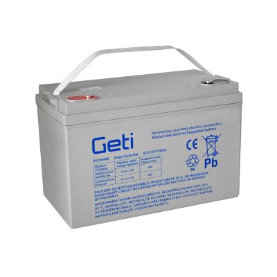 Gélová batéria 12V 100 Ah GETI pre soláre