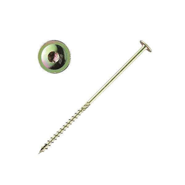 Konštrukčná skrutka s tanierovou hlavou Torx T30 6x200mm 100ks