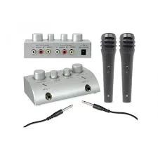 Karaoke set s 2 mikrofónmi SKYTEC