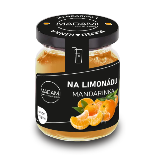 Mandarínka 55 ml: ovocie na limonádu
