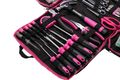 Sada náradia SIXTOL SX3021 HOME PINK BAG 120ks