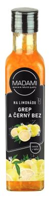 Grep & Čierna Baza 250 ml: ovocie na limonádu