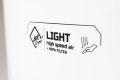 Jet Dryer LIGHT Biely ABS plast