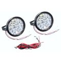 Svetlá denného svietenia okrúhla 18 LED/12V
