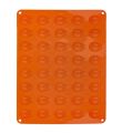 Forma na pečenie orechov ORION 33,5x26x1,2 cm Orange