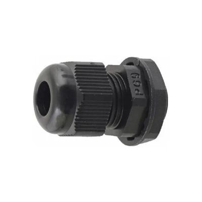 Káblová priechodka PG-9 pre kábel 4-8 mm čierna