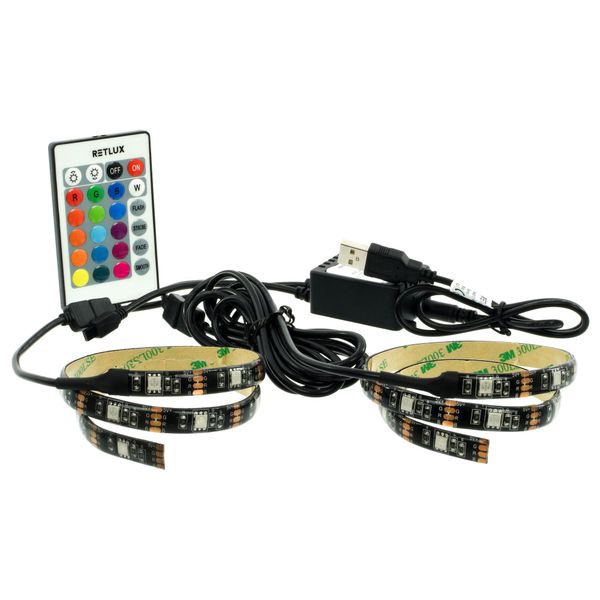 LED pásik pre TV 30LED RGB RETLUX RLS 102 USB