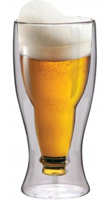 Maxxo Beer Big One – dvojstenný termo pohár na pivo 500 ml