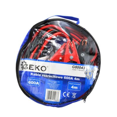 Káble štartovacie 600A 4m GEKO G80043