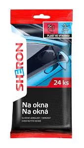 SHERON Utierky na sklo, 24 ks